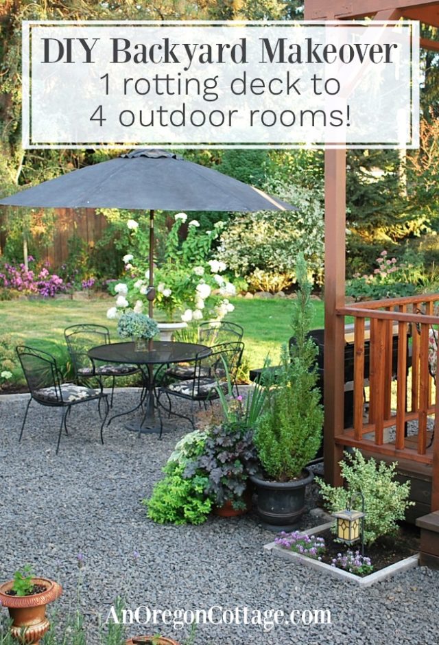 The Backyard Makeover Reveal - An Oregon Cottage