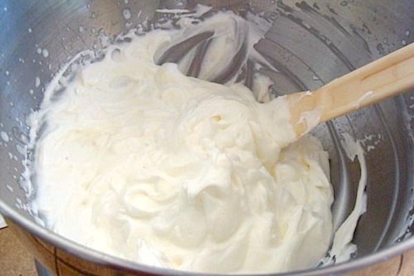 whipped cream for parfait recipe