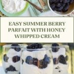 parfait recipe pin image