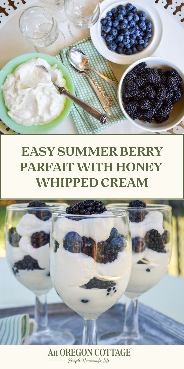 parfait recipe pin image