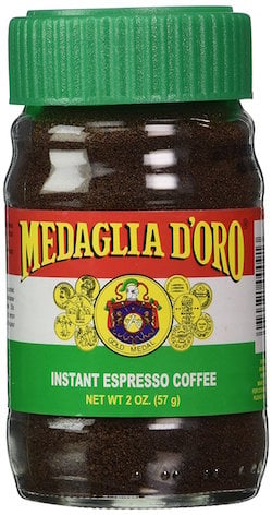 Instant espresso powder