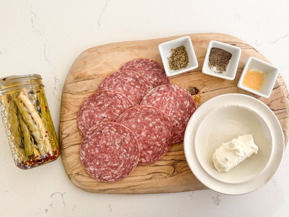 pickled roll up ingredients