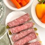 pickle roll up Pinterest pin