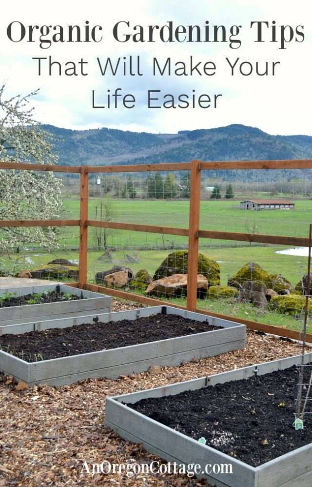 21 Organic Gardening Tips to Make Your Life Easier - An Oregon Cottage