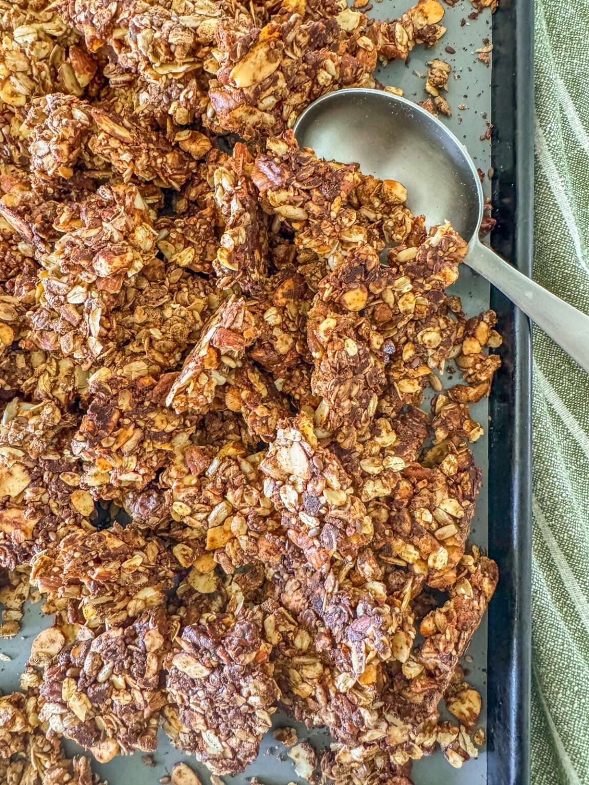 Easy Maple Cinnamon High Protein Granola Recipe An Oregon Cottage