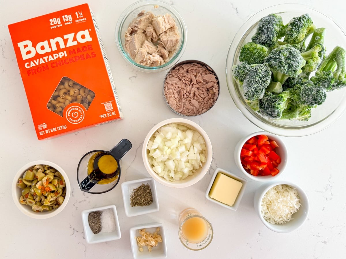 tuna pasta ingredients