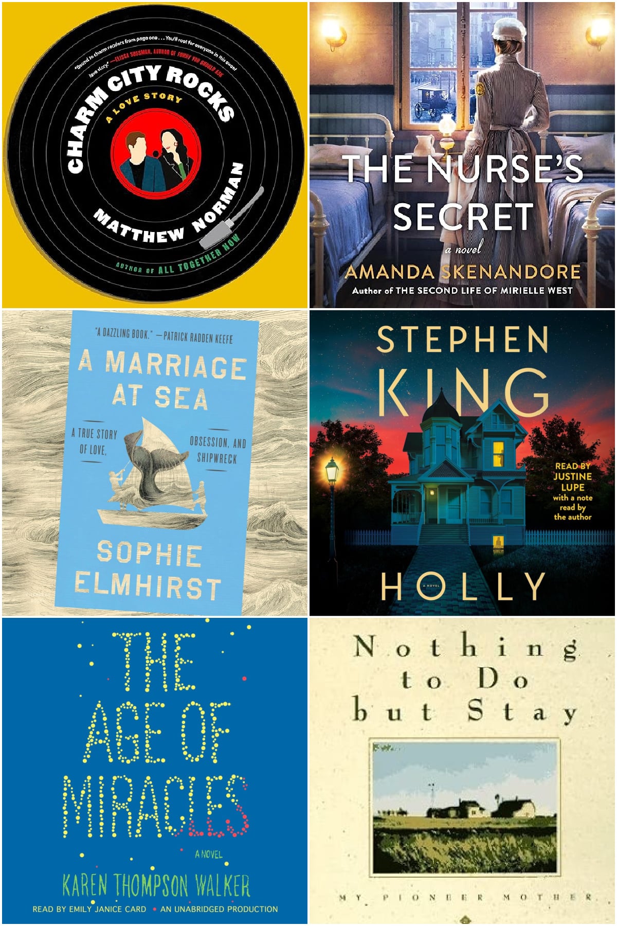 covers of March books read