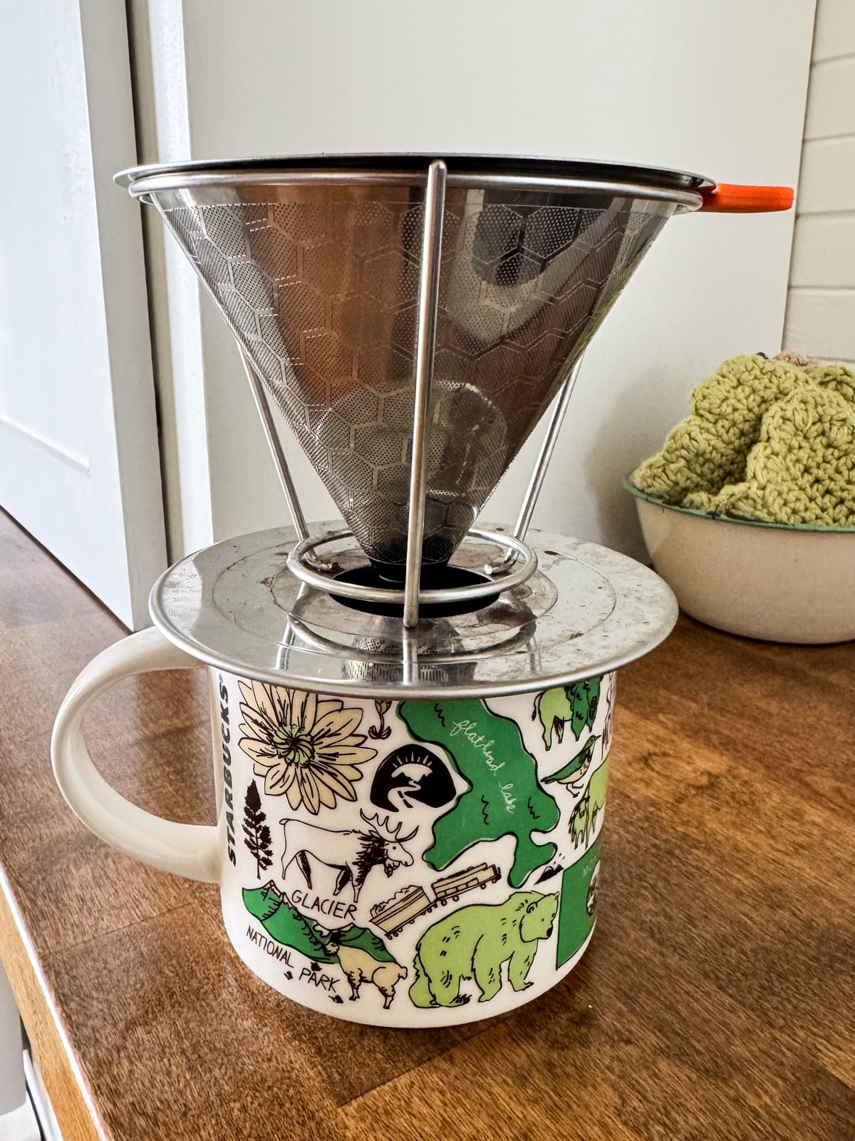 stainless steel pour over coffee maker