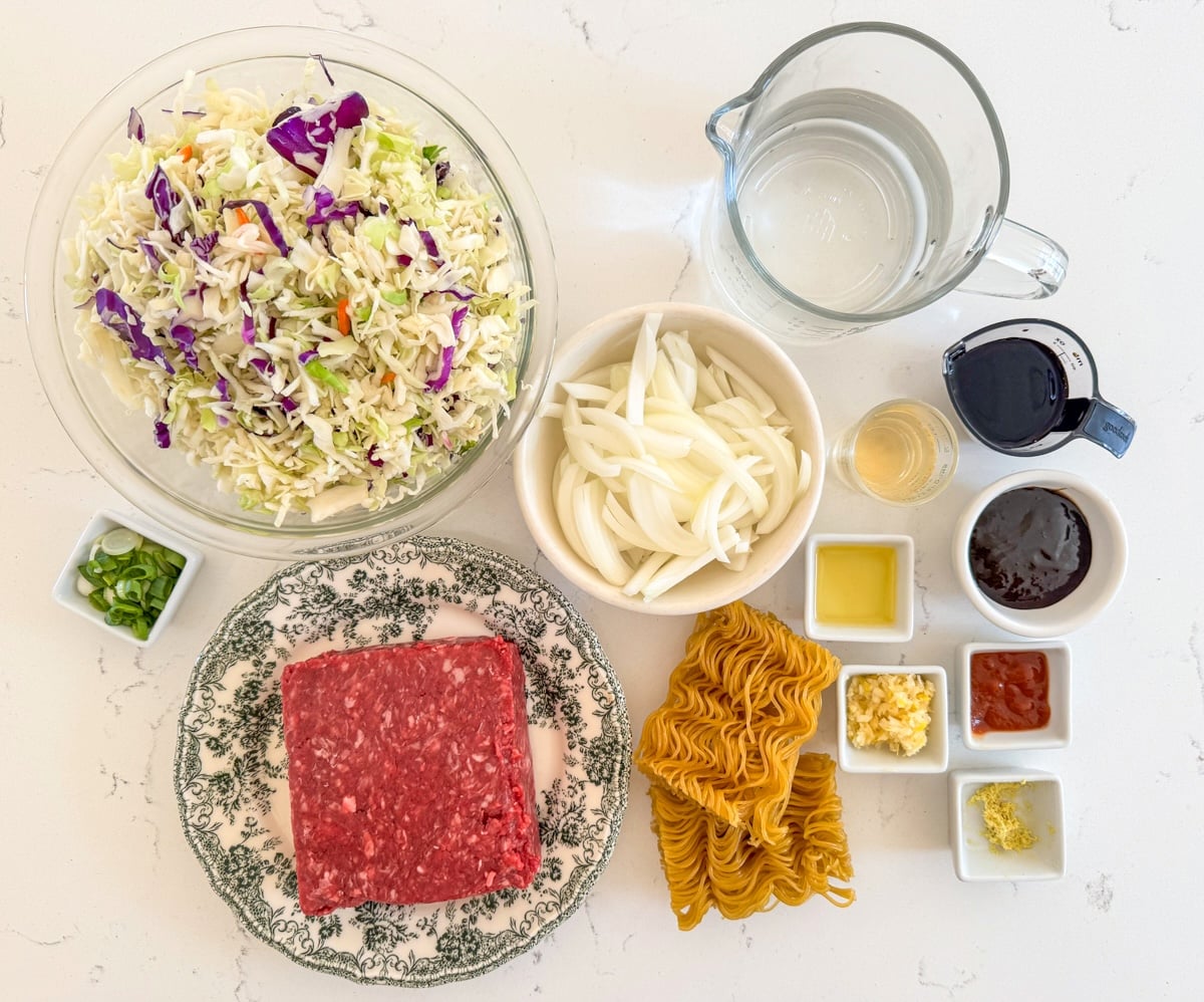egg roll in a bowl ingredients