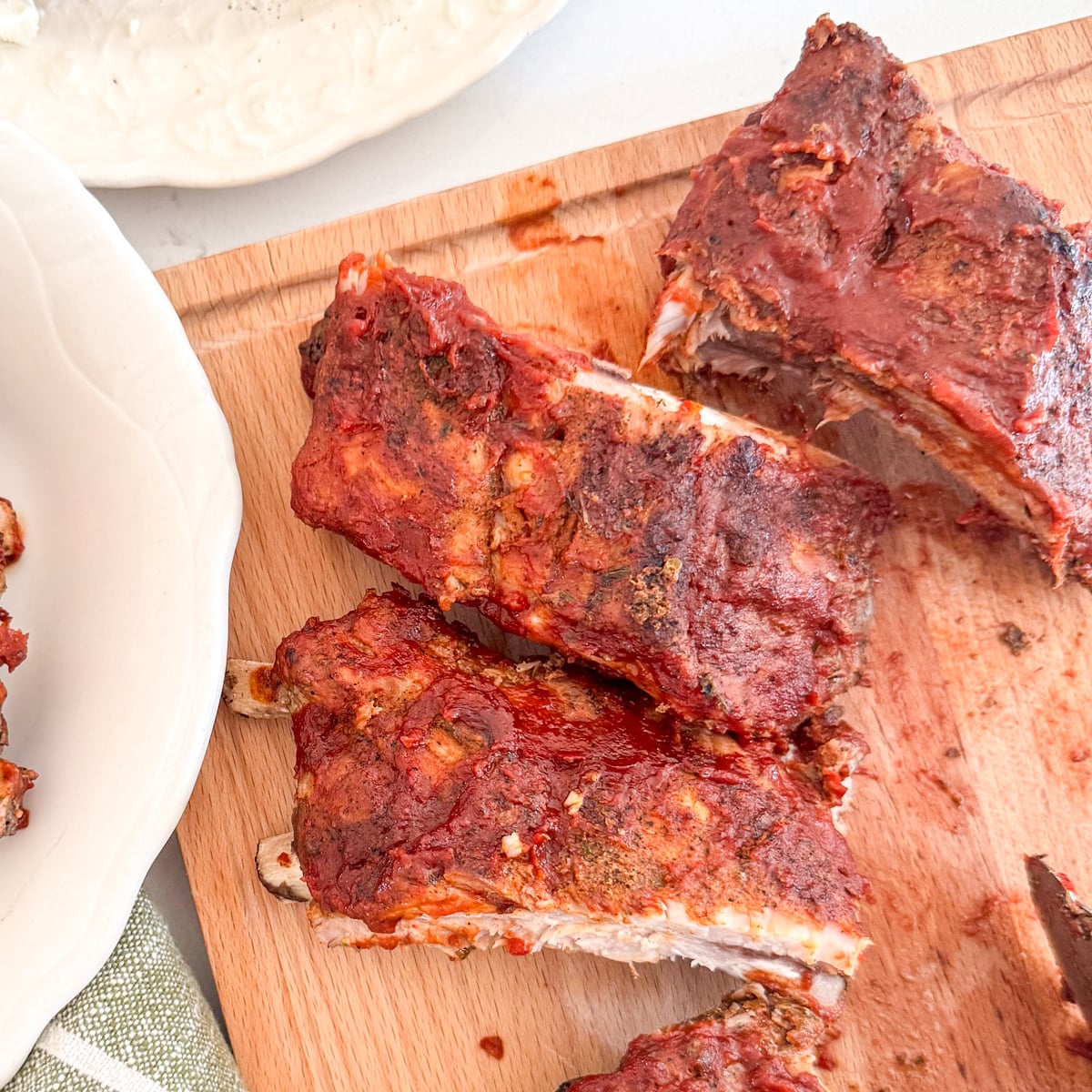 Simple BBQ Ribs - Instant Pot or Slow Cooker