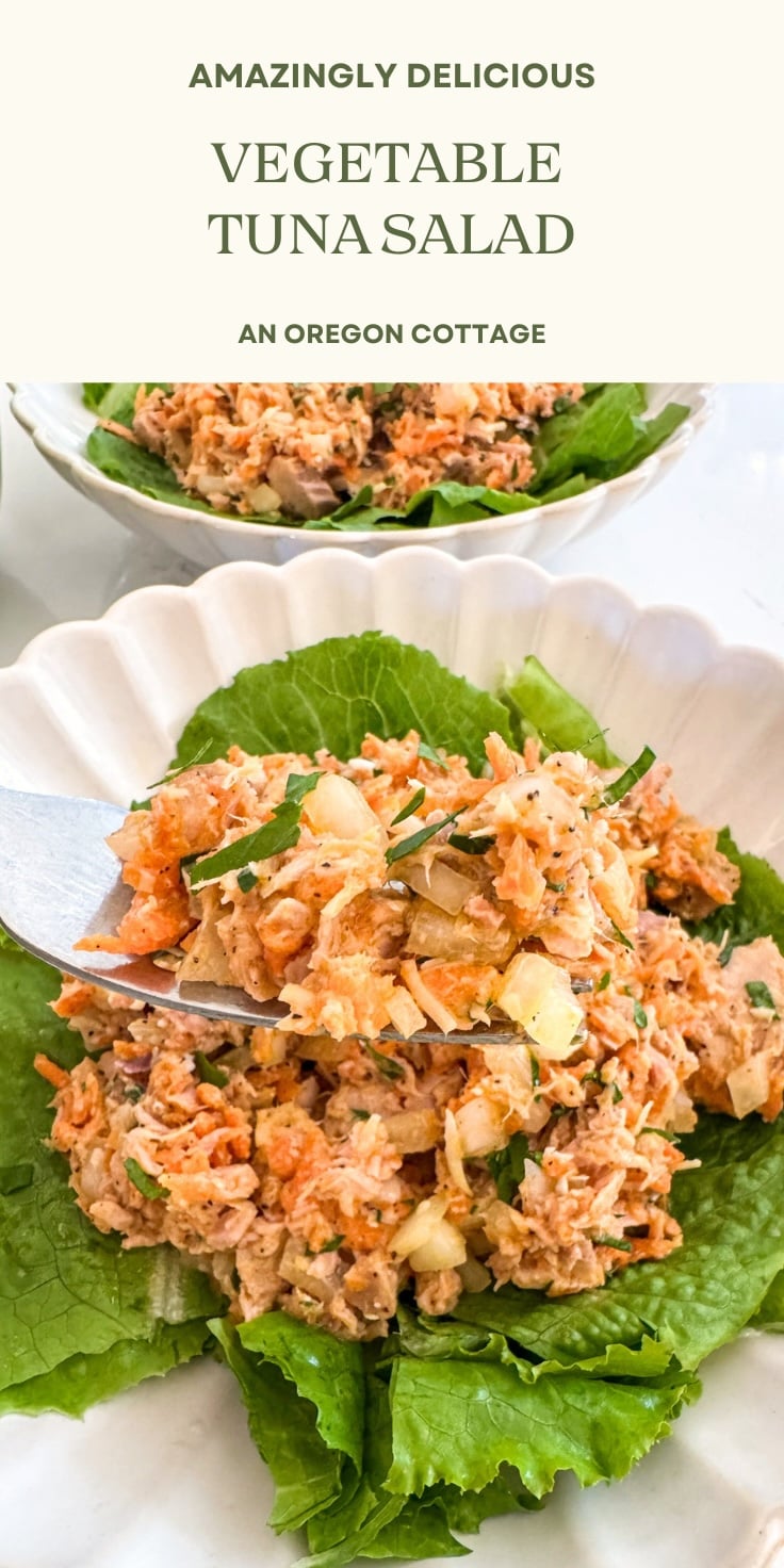 tuna salad recipe Pinterest image