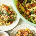 chopped salad Pinterest image