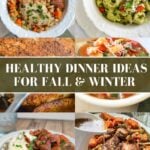healthy dinner ideas Pinterest image