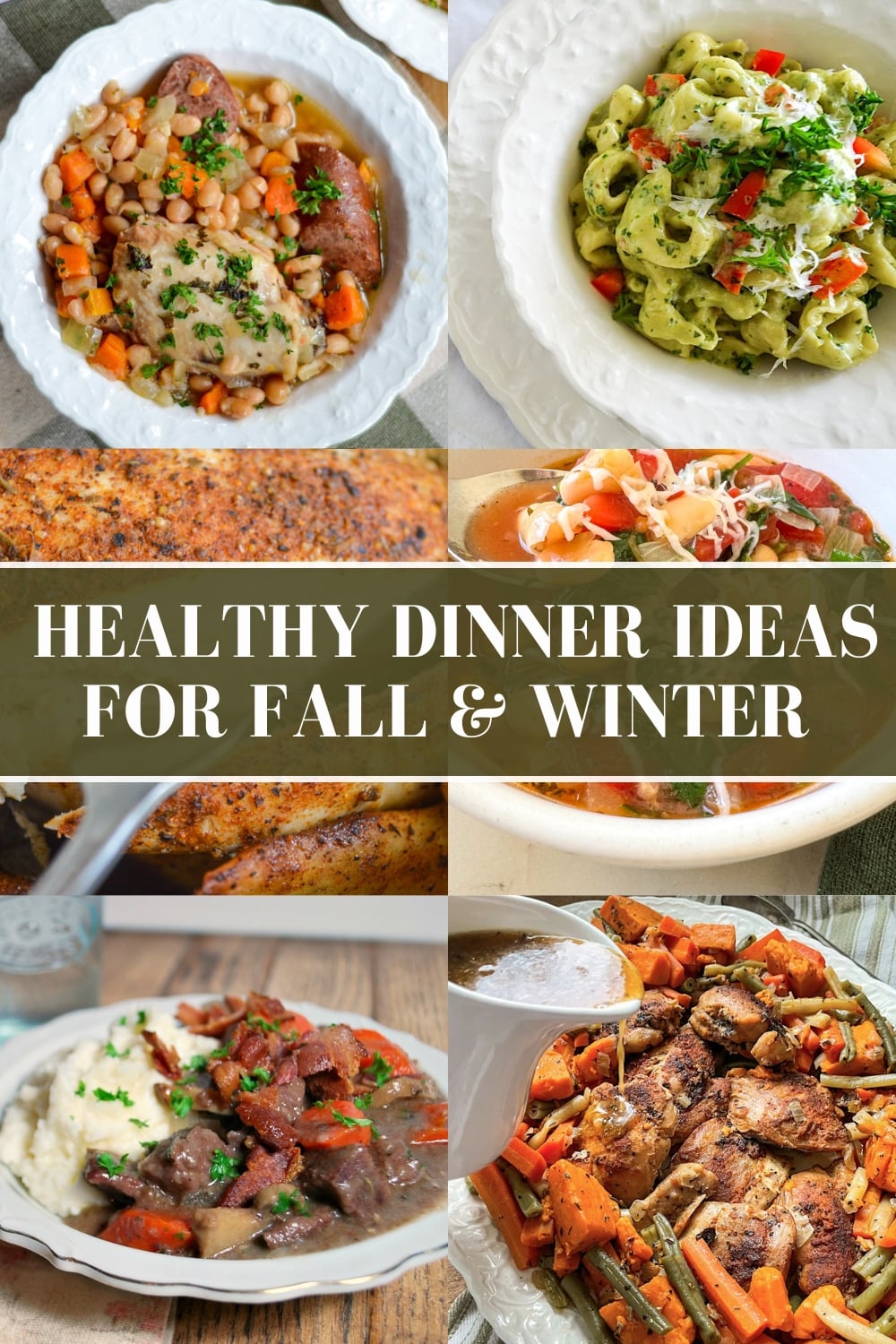 healthy dinner ideas-fall-winter Pinterest image